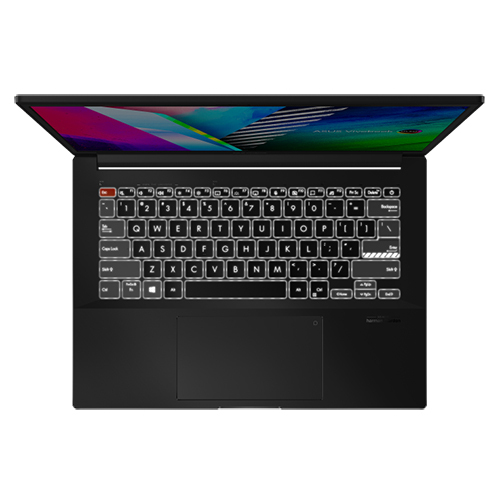 Laptop Asus Vivobook Pro 14X OLED M7400QC-KM013W - AMD Ryzen R5-5600H, 16Gb RAM, SSD 512GB, Nvidia GeForce RTX 3050 4GB GDDR6, 14 inch