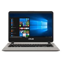 Laptop Asus Vivobook X407UA-BV438T - Intel core i3-7020U, 4GB RAM, SSD 256GB, Intel HD Graphics 620, 14 inch
