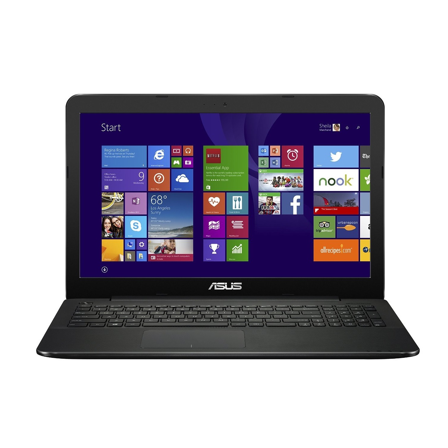 Laptop Asus X554LA-XX641D - Intel Core i3-4030U 1.9GHz, 4GB RAM, 500GB HDD