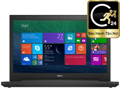 Laptop Dell Inspiron 5542-70050311 - Intel Core i3-4005U, 4GB RAM, HDD 500GB, Intel HD Graphics 4400, 15.6 inch