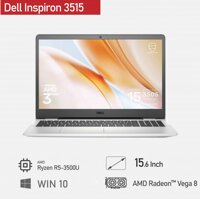 Laptop Dell Inspiron 15 3515 - AMD Ryzen R5-3500U, 8GB RAM, SSD 256GB, AMD Radeon Graphics, 15.6 inch
