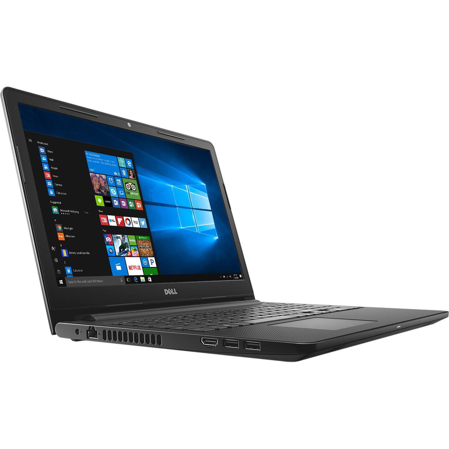 Laptop Dell Inspiron 15 i3567-3276BLK - Intel Core i3-7130U, 8GB RAM, HDD 1TB, Intel HD Graphics, 15.6 inch