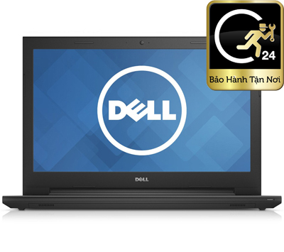 Laptop Dell Inspiron 3443 (F3443-70055103) - Intel Core i5-5200U 2.2GHz, 4GB RAM, 1TB HDD, Intel HD Graphics 5500, 14 inch