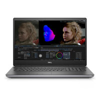 Laptop Dell Mobile Precision Workstation M7550 - Intel Core Processor i7-10850H, 16GB RAM, 512GB M.2 PCIe NVMe SSD, 15.6 inch