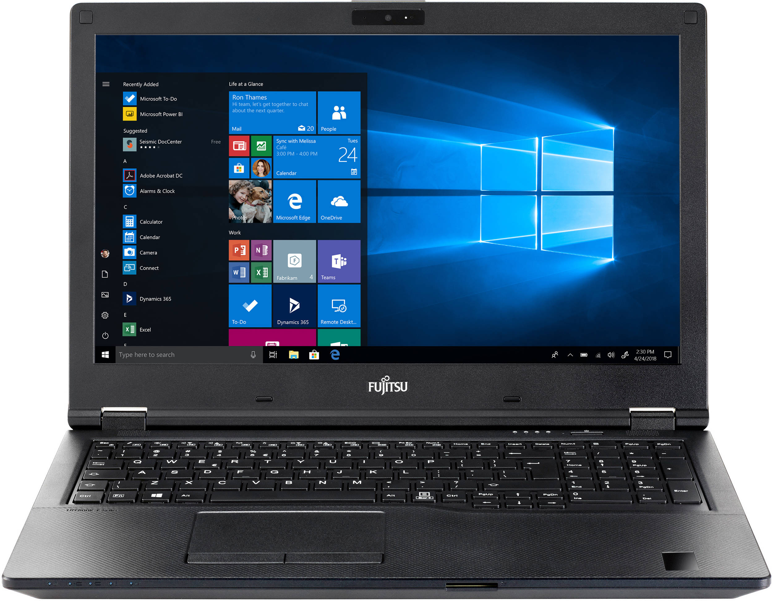 Laptop Fujitsu Lifebook E559 L00E559VN00000049 - Intel Core i5-8265U, 8GB RAM, SSD 256GB, Intel UHD Graphics 620, 15.6 inch