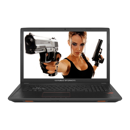 Laptop Gaming Asus ROG Strix GL753VE-GC059 - Intel Core i7-7700HQ, RAM 8GB, HDD 1TB, Intel VGA NVIDIA GeForce GTX 1050Ti, 17.3 inches