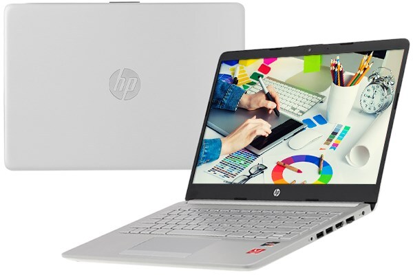Laptop HP Notebook 14s-DK0097TU 7VH92PA - AMD Ryzen 3 3200U, 4GB RAM, HDD 1TB, AMD Radeon Vega 3 Graphics, 14 inch