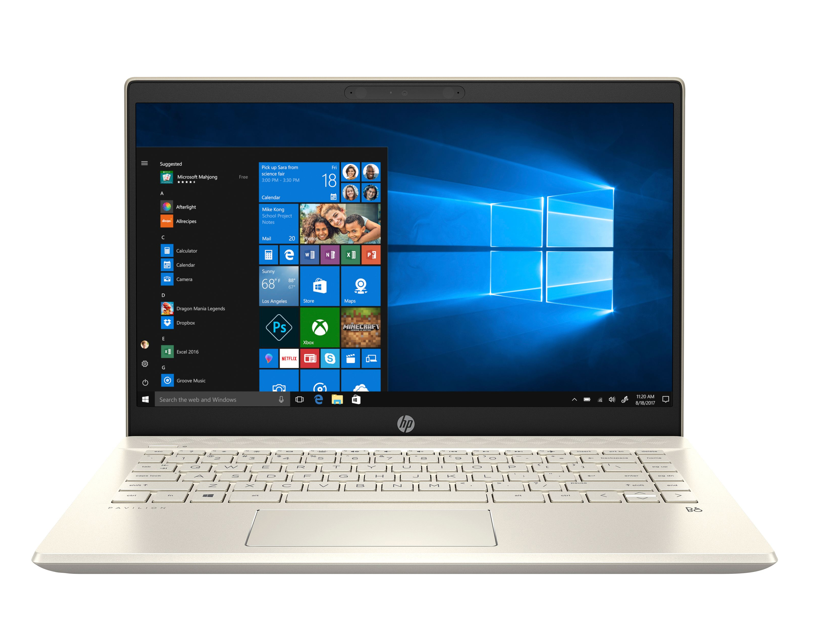 Laptop HP Pavilion 14-ce2036TU 6YZ19PA - Intel Core i3-8145U, 4GB RAM, HDD 500GB, Intel UHD Graphics 620, 14 inch