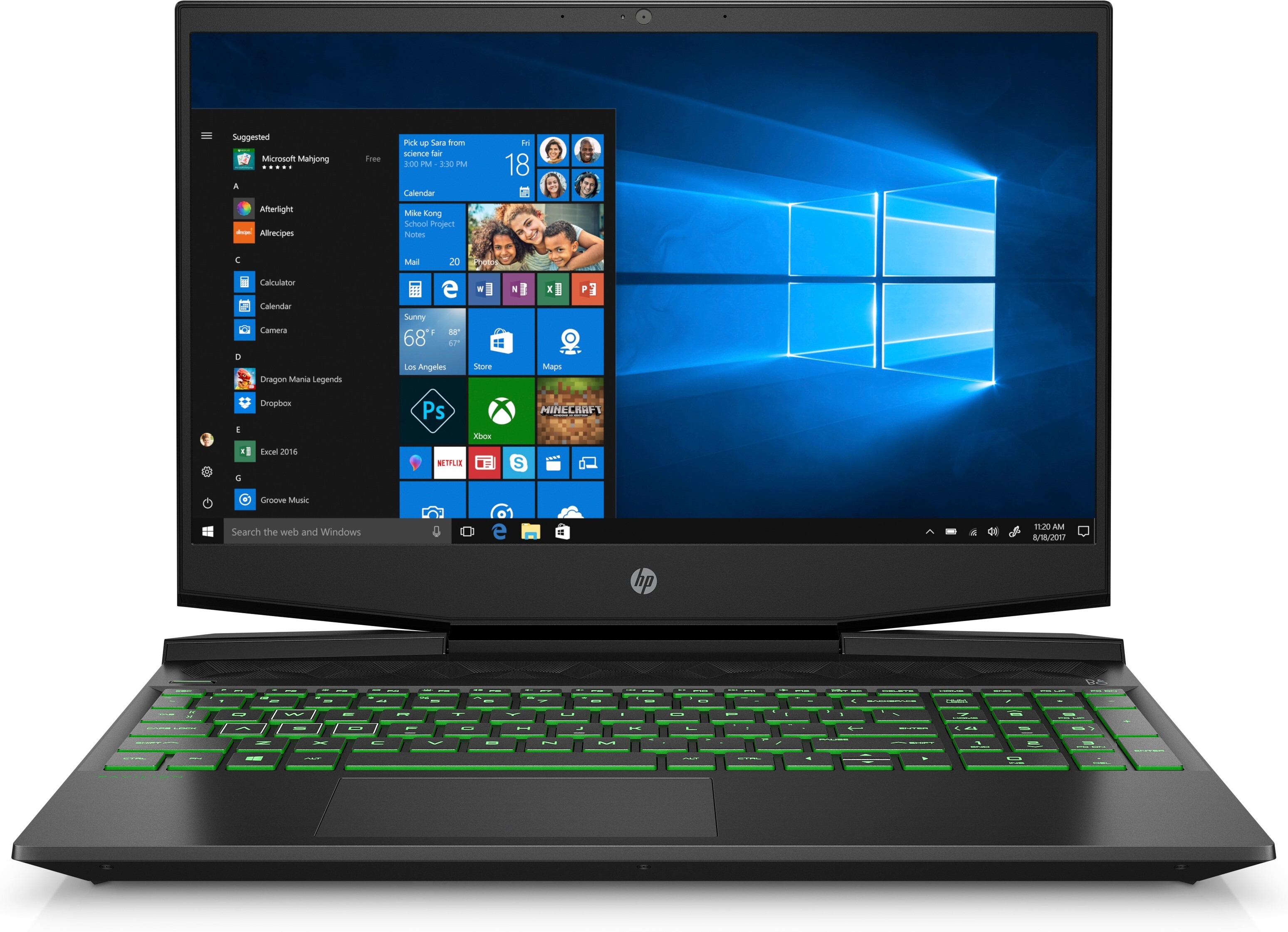 Laptop HP Pavilion Gaming 15-dk0000TX 7HR10PA - Intel Core i5-9300H, 8GB RAM, SSD 256GB, Nvidia GeForce GTX 1650 4GB GDDR5, 15.6 inch