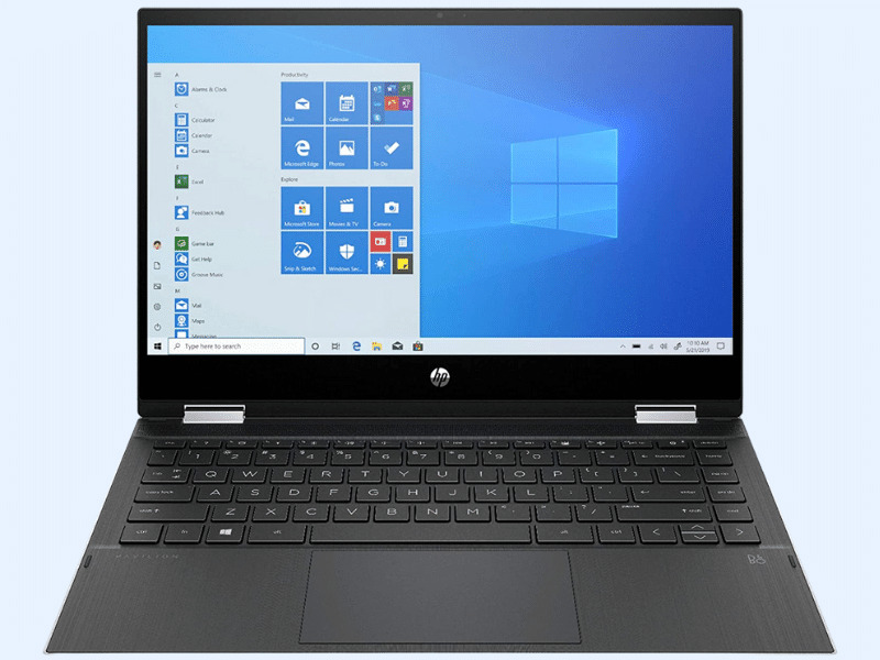Laptop HP Pavilion x360 m Convertible 14m-dw1013dx - Intel core i3-1115G4, 8GB RAM, SSD 128GB, Intel Iris Xe Graphics, 14 inch