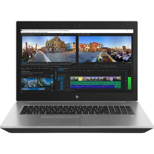 Laptop HP Workstation ZBook 17 G5 2XD25AV - Intel Core i7-8750H, 16GB RAM, SSD 256GB, Nvidia Vidia Quadro P2000 4GB, 17.3 inch