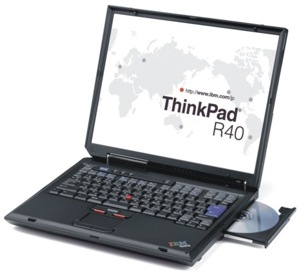 Laptop IBM ThinkPad R40 - Intel Pentium M 1.73GHz, 512MB RAM, 60GB HDD, VGA ATI Radeon 7500, 14.1 inch