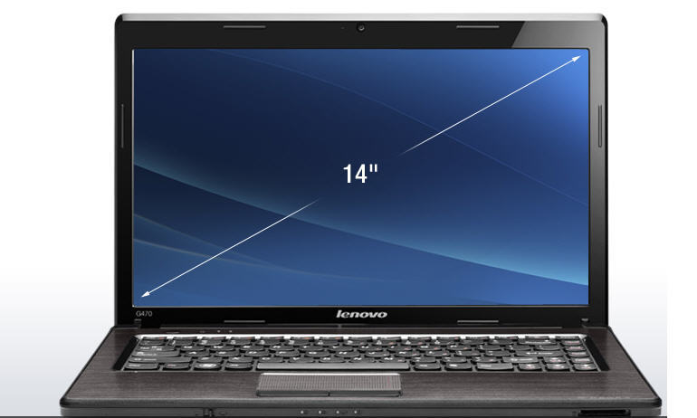 Laptop Lenovo IdeaPad G470 (5931-7403) - Intel Core i5-2430M 2.4GHz, 4GB RAM, 500GB HDD, Intel HD Graphics 3000, 14.0 inch
