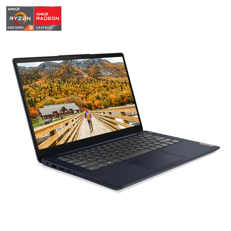 Laptop Lenovo IdeaPad Slim 3 14ALC6 82KT004GVN - AMD Ryzen R3-5300U, 8GB RAM, SSD 512GB, AMD Radeon Graphics, 14 inch