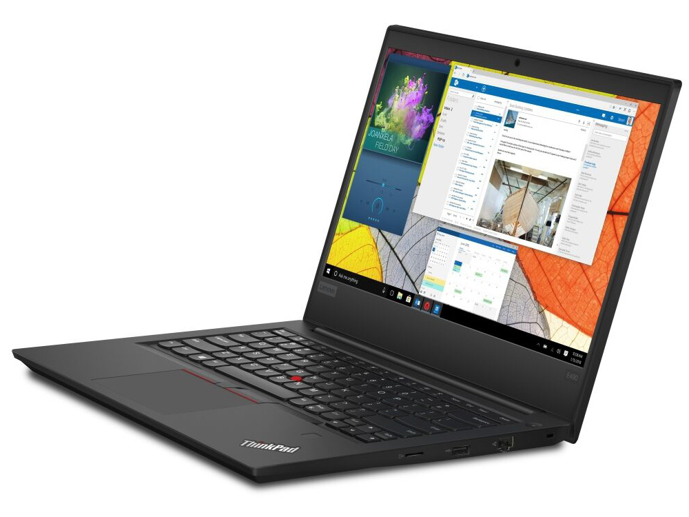 Laptop Lenovo ThinkPad E490 20N8S0CK00 - Intel Core i5-8265U, 4GB RAM, HDD 1TB, Intel UHD Graphics 620, 14 inch