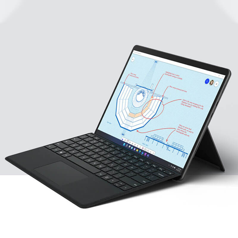 Laptop Microsoft Surface Pro 8 - Intel Core i7-1185G7, 16GB RAM, SSD 512GB, Intel Iris Xe Graphics, 13 inch nơi bán giá rẻ nhất