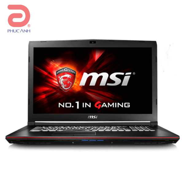 Laptop MSI GP62 7RD-030XVN - Intel Core i7 7700HQ, RAM 16Gb, HDD 1TB+128Gb SSD, Nvidia GeForce GTX 1050 2GB, 15.6inch