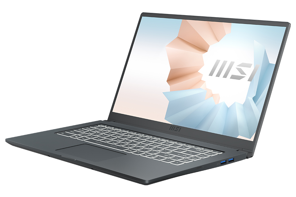 Laptop MSI Modern 15 A5M 236VN - AMD Ryzen 5 - 5500U, 8GB RAM, SSD 512GB, AMD Radeon Graphics, 15.6 inch