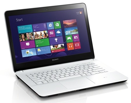 Laptop Sony Vaio Fit SVF14212CX - Intel Core i3-3227U 1.9GHz, 4GB RAM, 500GB HDD, VGA Intel HD Graphics 4000, 14 inch
