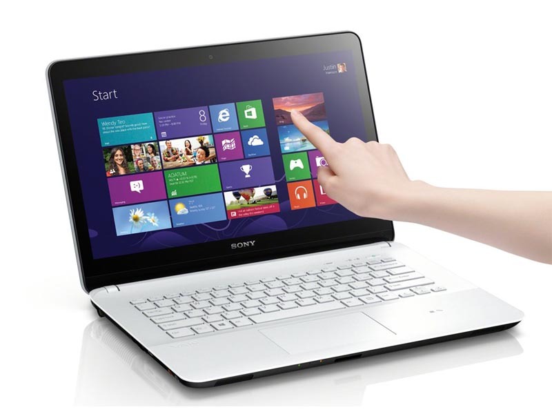 Laptop Sony Vaio Fit SVF14217SG - Intel Core i3-3227U 1.9GHz, 4GB DDR3, 500GB HDD, VGA NVIDIA GeForce GT 740M , 14 inch