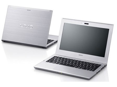 Laptop Sony Vaio T Series SVT13115FG - Intel Core i5-3317U 1.7GHz, 4GB RAM, 32GB SSD + 500GB HDD, Intel HD Graphics 4000, 13.3 inch