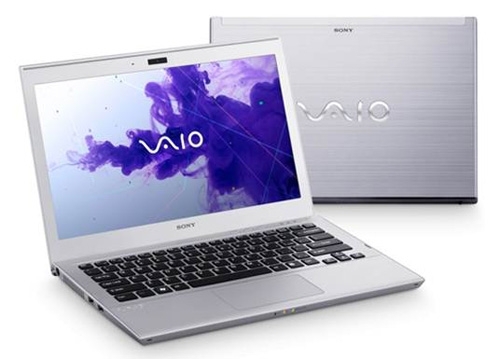 Laptop Sony Vaio T Series Vaio SVT13122CX - Intel Core i3-3217U 1.8GHz, 4GB RAM, 32GB SSD + 500GB HDD, VGA Intel HD Graphics 4000, 13.3 inch