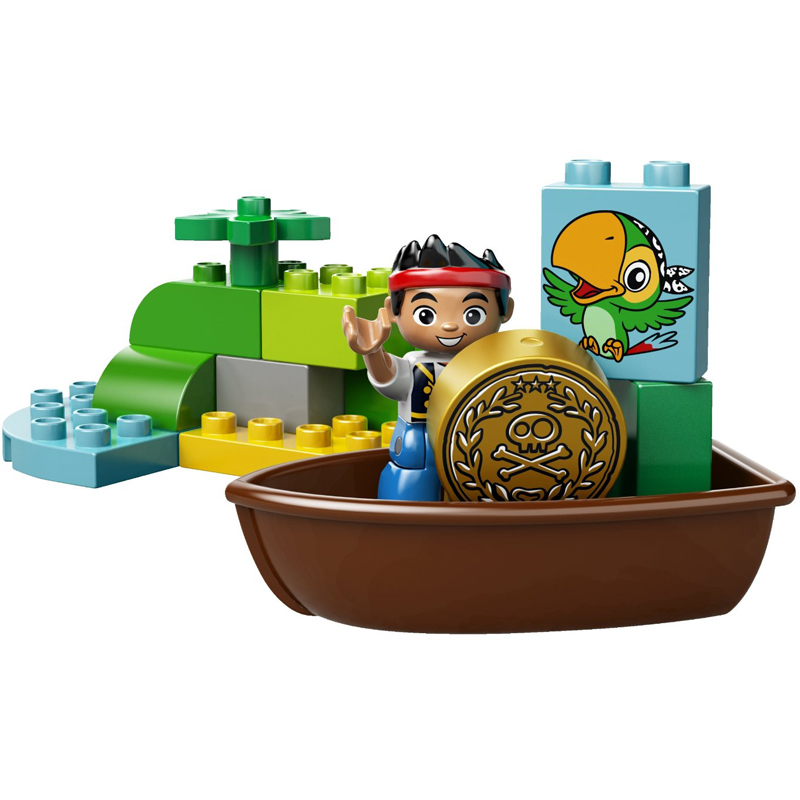 Bộ xếp hình lạc vào đảo hoang Jake's Treasure Hunt Lego 10512