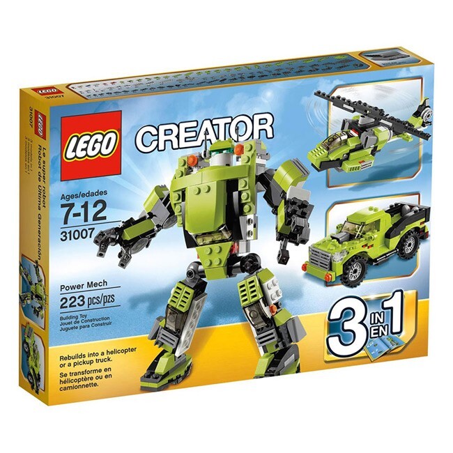 Bộ xếp hình Robot biến hình Power Mech V29 Lego 31007