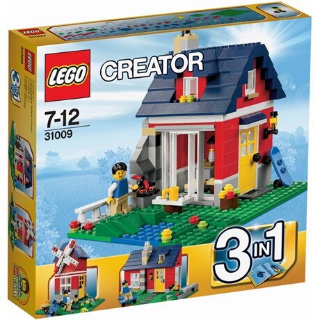 Bộ xếp hình Căn nhà ngoại ô Mini Skyflyer V30 Lego Creator 31009