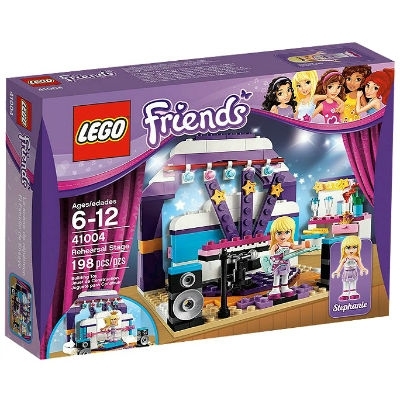 Bộ xếp hình Ngôi sao sân khấu Lego Friends 41004
