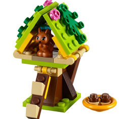 Bộ xếp hình Nhà cây cho sóc Tree House V29 Lego Friend 41017