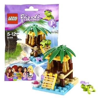 Bộ xếp hình Ốc đảo cho Rùa Turtle's Little V29 Lego Friends 41019