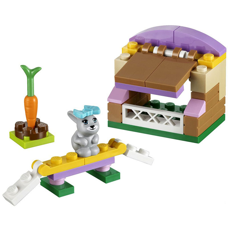 Bộ xếp hình Nhà cho thỏ con Bunny's Hutch V29 Lego Friends 41022