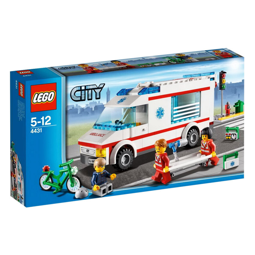 Bộ xếp hình Xe cứu thương Ambulance V29 Lego 4431
