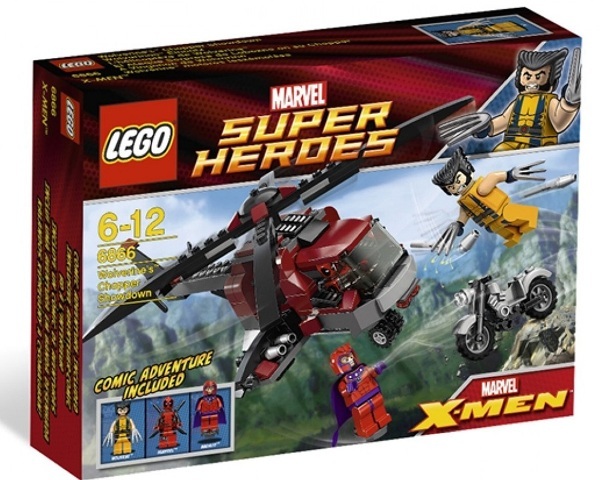 Bộ lắp ráp Mô tô người sói Super Heroes Lego 6866