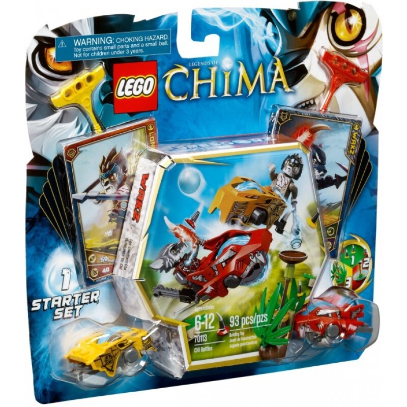 Bộ xếp hình Trận chiến năng lượng Chi Legends of Chima Starter Set Lego Chima 70113