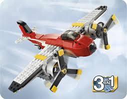 Bộ xếp hình 3 trong 1 Propeller Adventures Lego Creator 7292