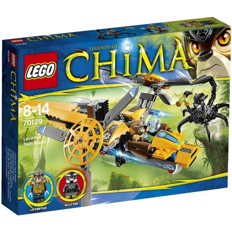 Bộ xếp hình Trực Thăng Của Lavertus Lego Chima 70129