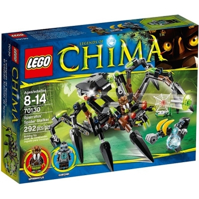 Bộ xếp hình Cỗ máy nhện khổng lồ Sparratus' Spider Stalker Lego Chima 70130