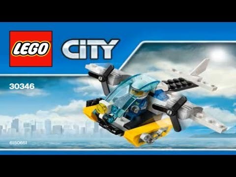 Lego City 30346 - Trực thăng cảnh sát biển