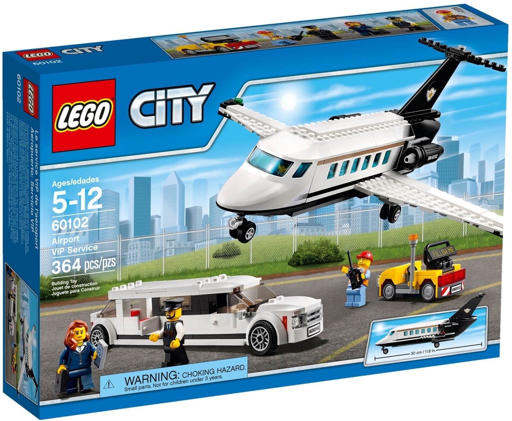 LEGO City 60102 - Máy Bay chở khách Hạng Sang (LEGO City Airport Vip Service 60102)