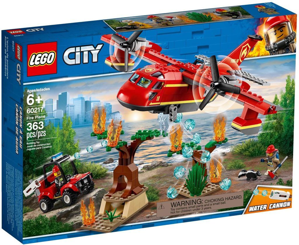 Lego city 60217 - Máy Bay Cứu Hỏa Rừng