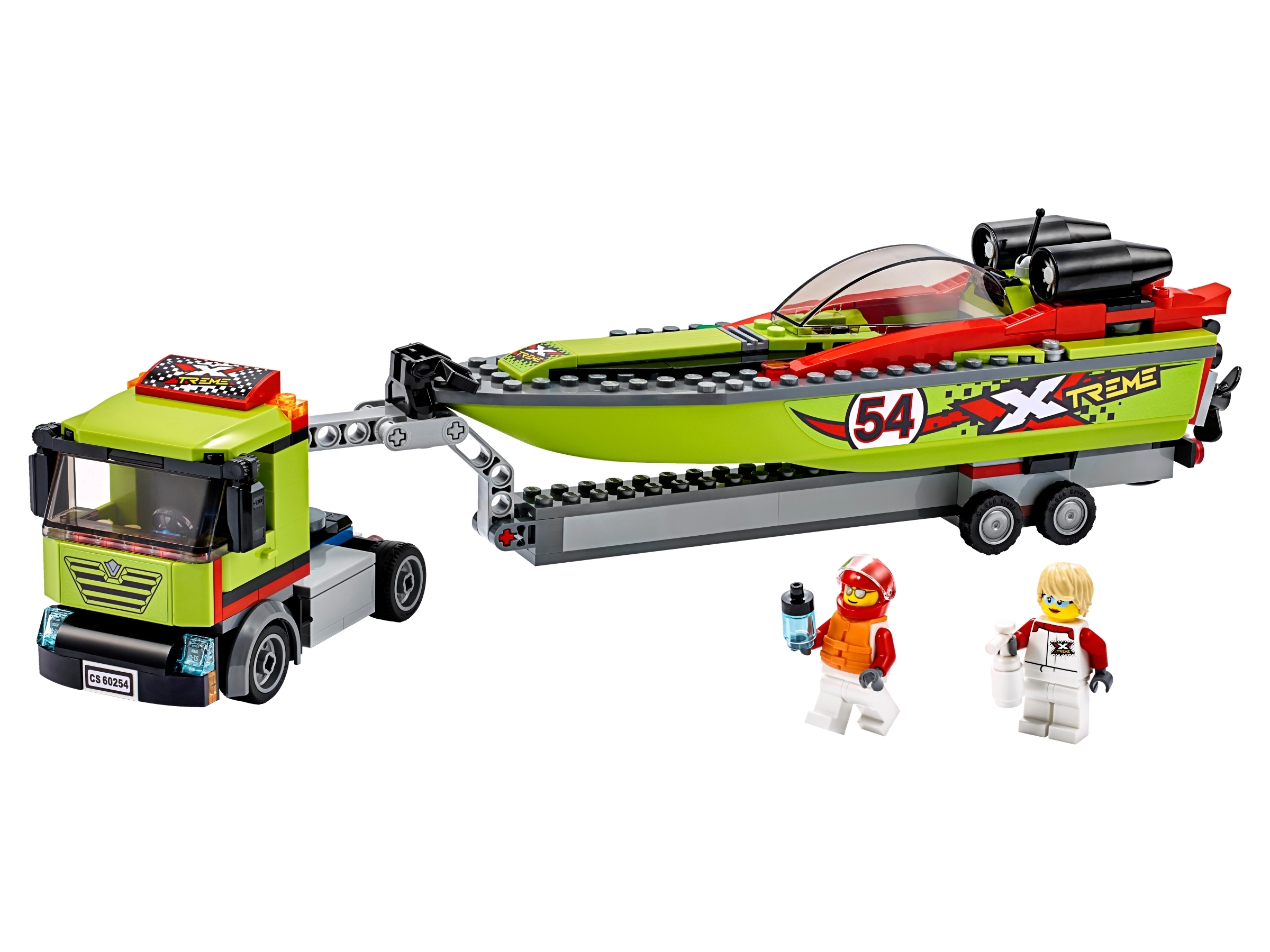 Lego City 60254 - Thuyền đua vận chuyển(238 chi tiết)
