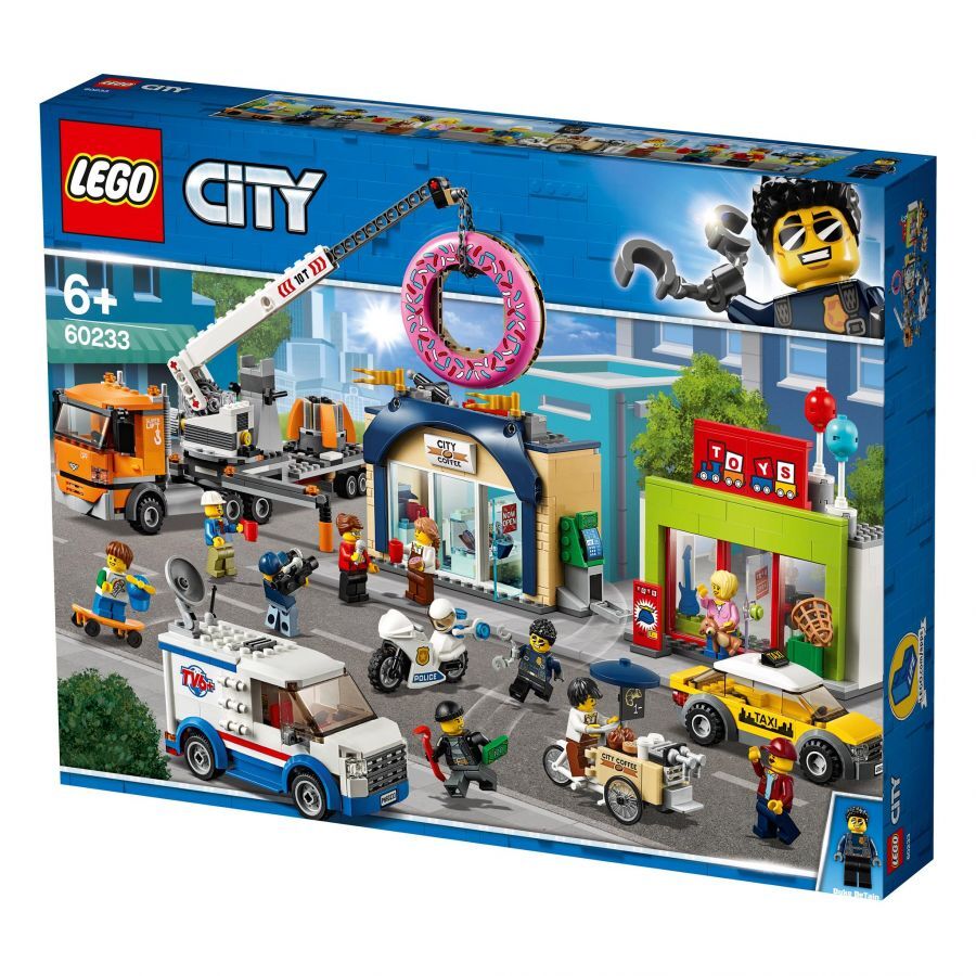 Lego City - Khai trương cửa hàng bánh rán 60233