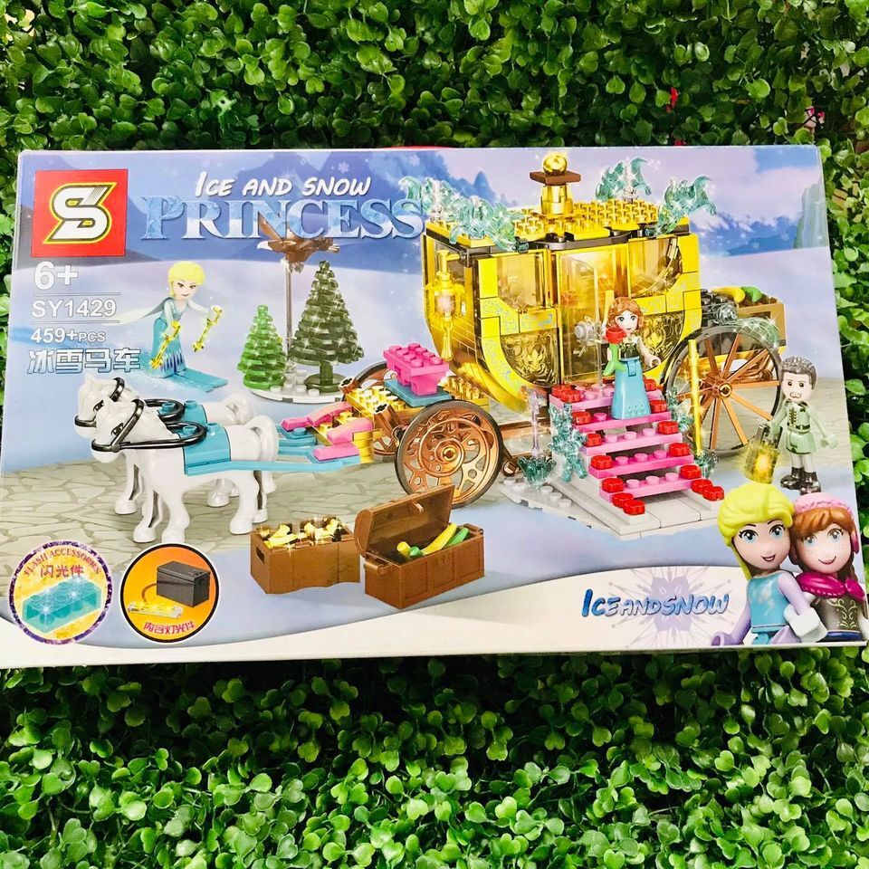 Lego cỗ xe ngựa nhiệm màu của công chúa Princess SY1429