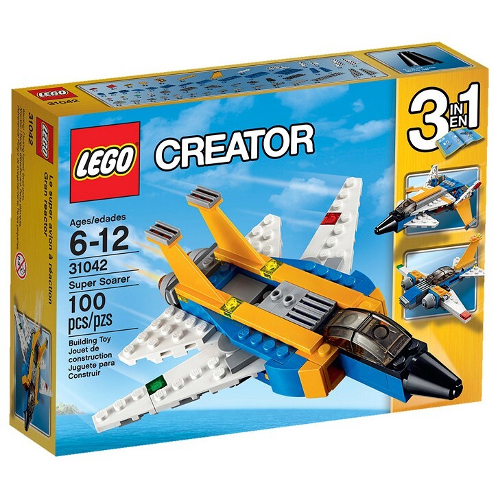 Lego Creator 31042 - Siêu Máy Bay Phản Lực
