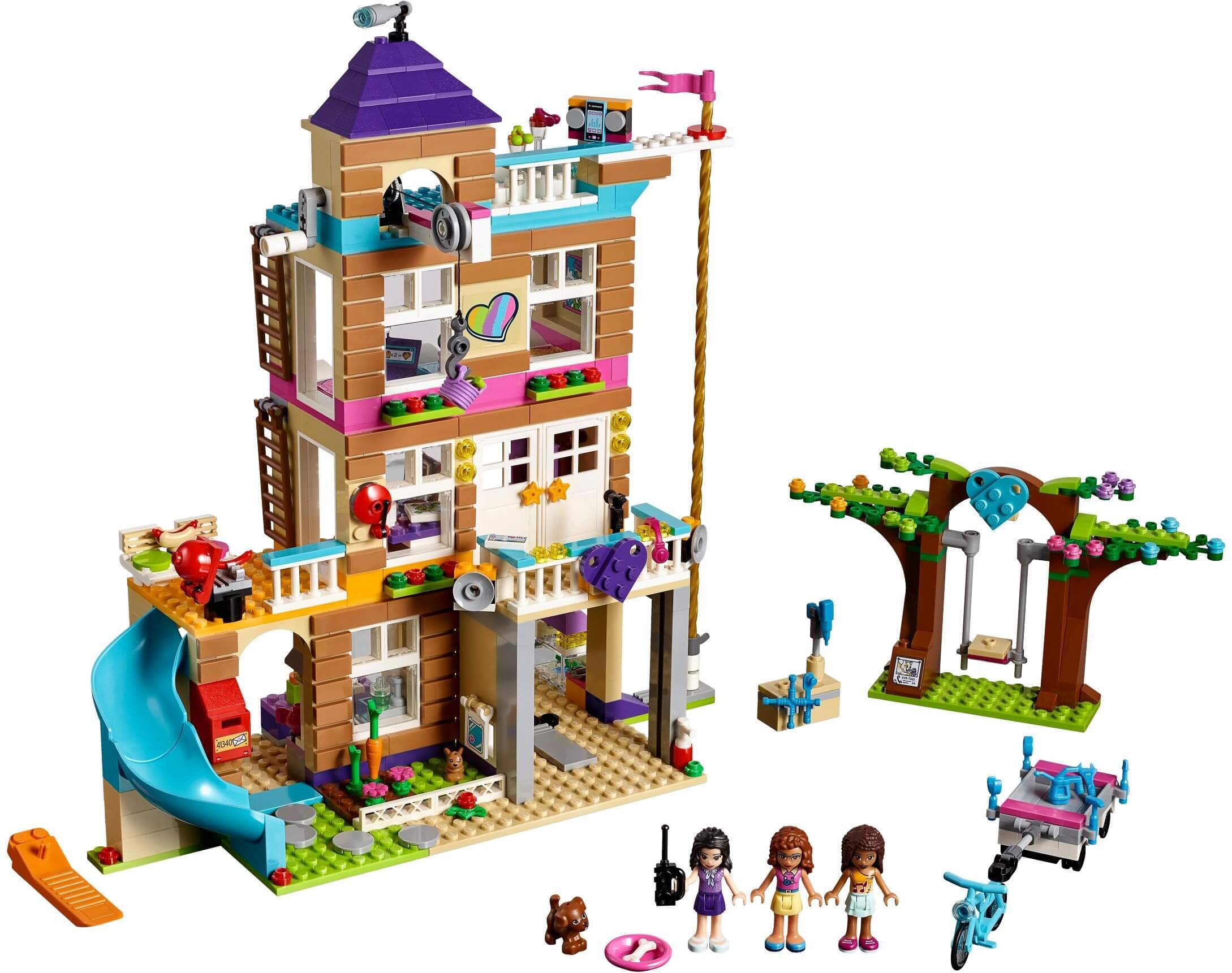 Lego Friends 41340 - Ngôi nhà tình bạn