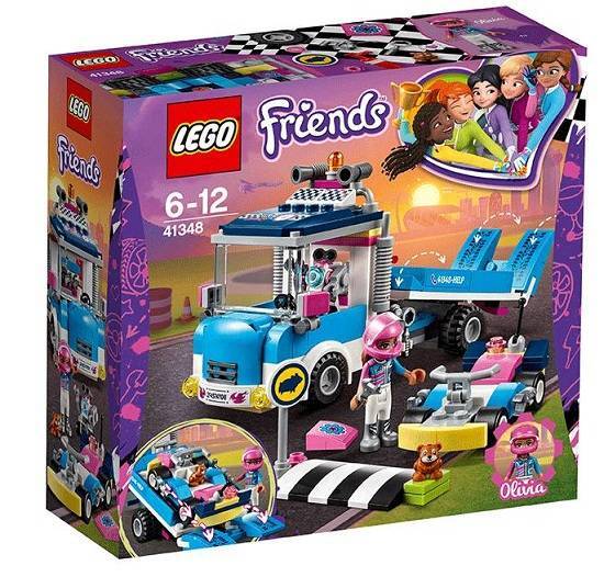 Lego Friends 41348 - Trung tâm sửa chữa xe tải