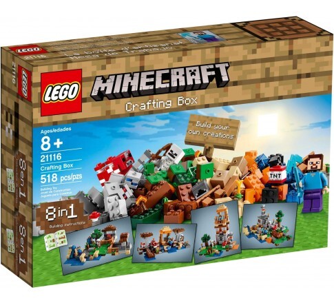 LEGO Minecraft 21116 - Hộp Gạch LEGO Minecraft Tổng hợp (LEGO Minecraft Crafting Box 21116)