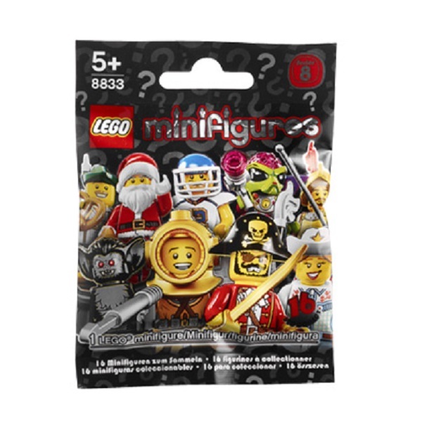Lego Minifigures 8833 - Nhân vật Lego số 8